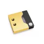 Bloque de agua EK Water Blocks Latón Cobre Negro Oro