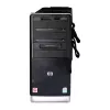 Techly 102239 soporte lateral para caja de PC, negro
