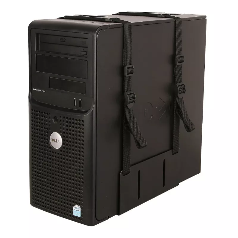 Techly 102239 soporte lateral para caja de PC, negro