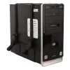 Techly 102239 soporte lateral para caja de PC, negro