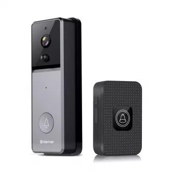 Timbre de puerta Denver VDB-216 negro gris