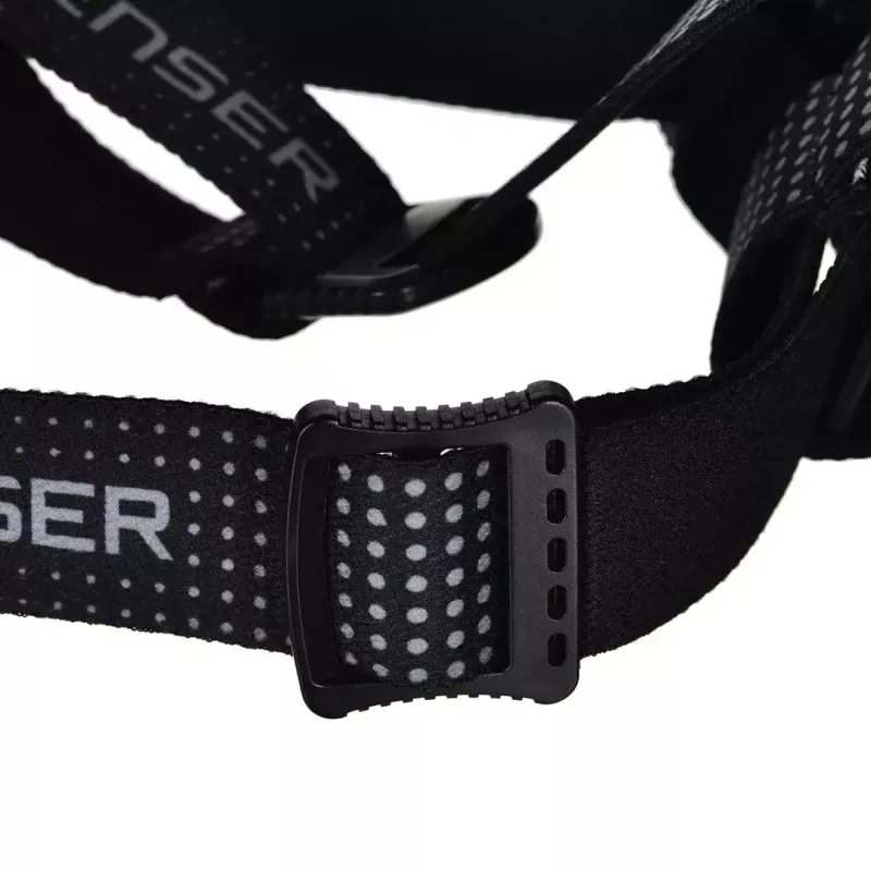 Linterna frontal Ledlenser MH7 negra azul — linterna frontal LED recargable, 400 lúmenes, batería integrada