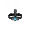 Linterna frontal Ledlenser MH7 negra azul — linterna frontal LED recargable, 400 lúmenes, batería integrada