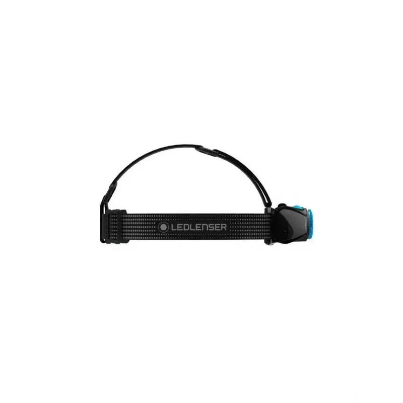 Linterna frontal Ledlenser MH7 negra azul — linterna frontal LED recargable, 400 lúmenes, batería integrada