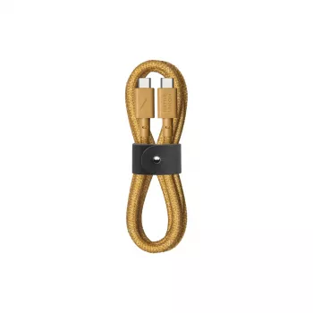 Cable USB-C a USB-C Native Union Belt cable 1,2 m amarillo