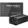 Convertidor de tensión QOLTEC Monolith 600 MS Wave 12V a 230V 600W, onda pura/sinusoidal o modificada según se indique