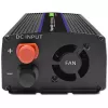 Convertidor de tensión QOLTEC Monolith 600 MS Wave 12V a 230V 600W, onda pura/sinusoidal o modificada según se indique