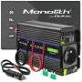 Convertidor de tensión QOLTEC Monolith 600 MS Wave 12V a 230V 600W, onda pura/sinusoidal o modificada según se indique