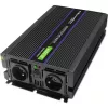 Convertidor de tensión QOLTEC Monolith 4000 MS Wave 12V a 230V 2000/4000W con USB
