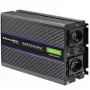 Convertidor de tensión QOLTEC Monolith 4000 MS Wave 12V a 230V 2000/4000W con USB