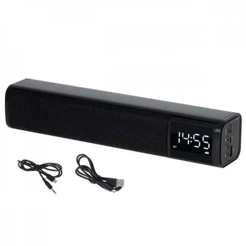 Altavoz Bluetooth portátil Adler AD 1191 5W, inalámbrico, compacto, negro