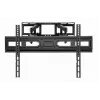 Gembird WM-80ST-03 soporte de pared para TV, inclinable y giratorio, 37-80 pulgadas, 40 kg, negro