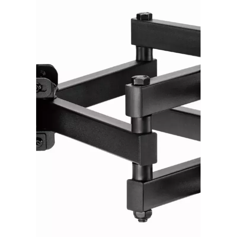Gembird WM-80ST-03 soporte de pared para TV, inclinable y giratorio, 37-80 pulgadas, 40 kg, negro
