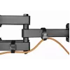 Gembird WM-80ST-03 soporte de pared para TV, inclinable y giratorio, 37-80 pulgadas, 40 kg, negro