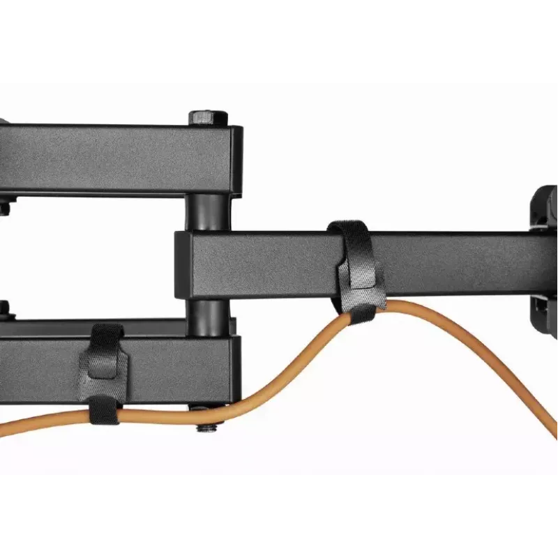 Gembird WM-80ST-03 soporte de pared para TV, inclinable y giratorio, 37-80 pulgadas, 40 kg, negro