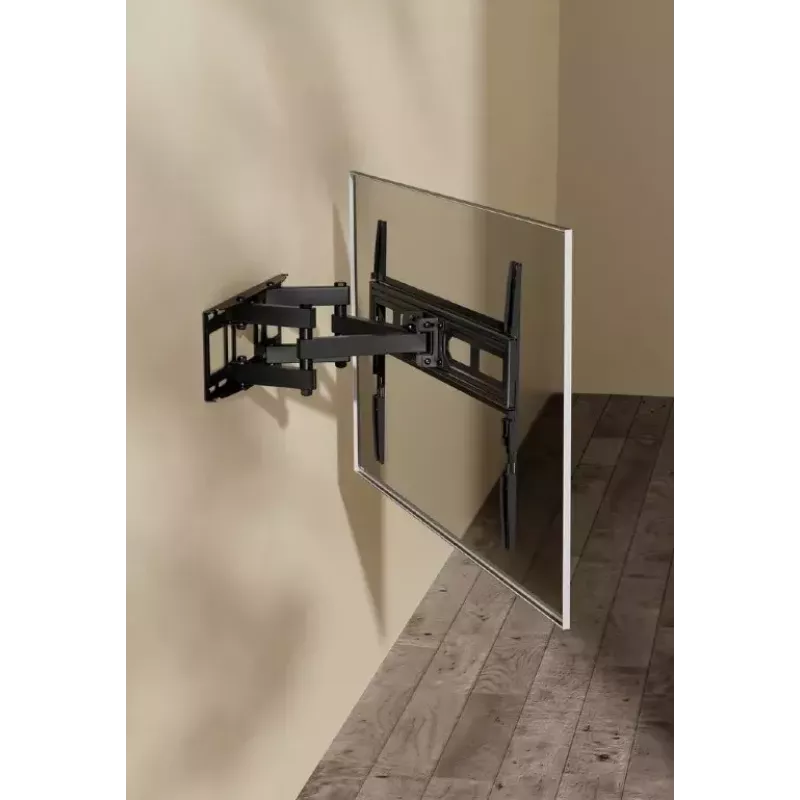 Gembird WM-80ST-03 soporte de pared para TV, inclinable y giratorio, 37-80 pulgadas, 40 kg, negro