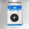 Bridas de cable con velcro Vention KAABJ, nailon, 5 m x 11 mm, negro