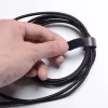 Bridas de cable con velcro Vention KAABJ, nailon, 5 m x 11 mm, negro