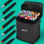 Set de rotuladores a base de alcohol Extralink MARKERY 48 uds. — permanente, colores surtidos