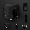 Bolsa de bicicleta Wozinsky WBB13BK 60L negra universal – bolsa para portaequipajes, capacidad 60 L