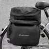 Bolsa de bicicleta Wozinsky WBB13BK 60L negra universal – bolsa para portaequipajes, capacidad 60 L
