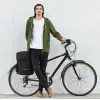 Bolsa de bicicleta Wozinsky WBB13BK 60L negra universal – bolsa para portaequipajes, capacidad 60 L