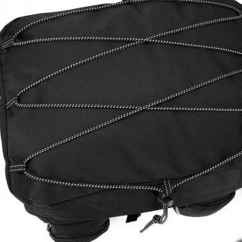 Bolsa de bicicleta Wozinsky WBB13BK 60L negra universal – bolsa para portaequipajes, capacidad 60 L