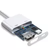 Adaptador Lightning a HDMI Joyroom S-H141 — Lightning (Apple) a HDMI FullHD 1080p 60 Hz, Blanco