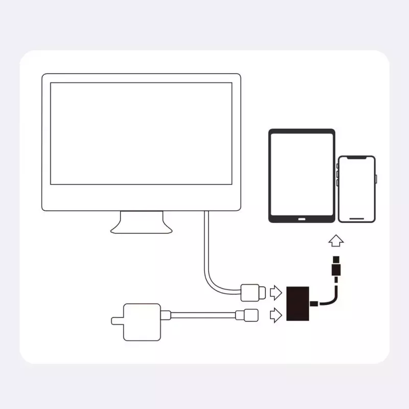 Adaptador Lightning a HDMI Joyroom S-H141 — Lightning (Apple) a HDMI FullHD 1080p 60 Hz, Blanco