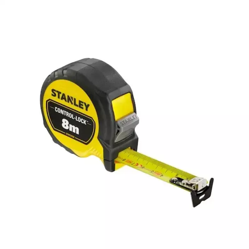 Cinta métrica Stanley STHT37232-0 8 m Negro Amarillo Ancho 90 mm Fondo 50 mm Alto 150 mm