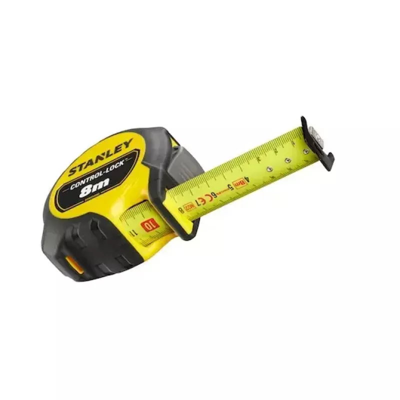 Cinta métrica Stanley STHT37232-0 8 m Negro Amarillo Ancho 90 mm Fondo 50 mm Alto 150 mm