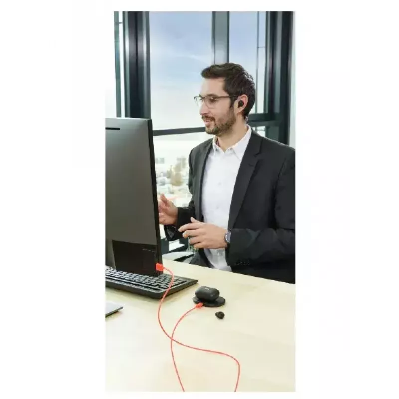 Auriculares Hama Passion Chop True Wireless Stereo (TWS) In-Ear Llamadas/Música USB Type-C Bluetooth Negro, Gris