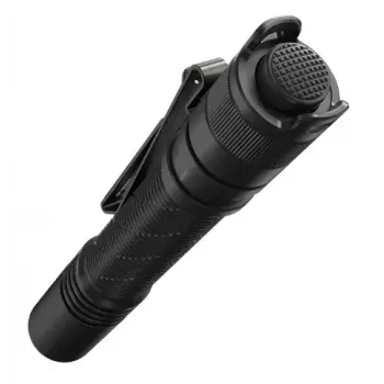 Linterna Nitecore MT2A Pro – LED, batería de Li-Ion integrada, recargable por USB, mín. 50 lm, aluminio, IP68, 142,8 mm, 40 g, negra