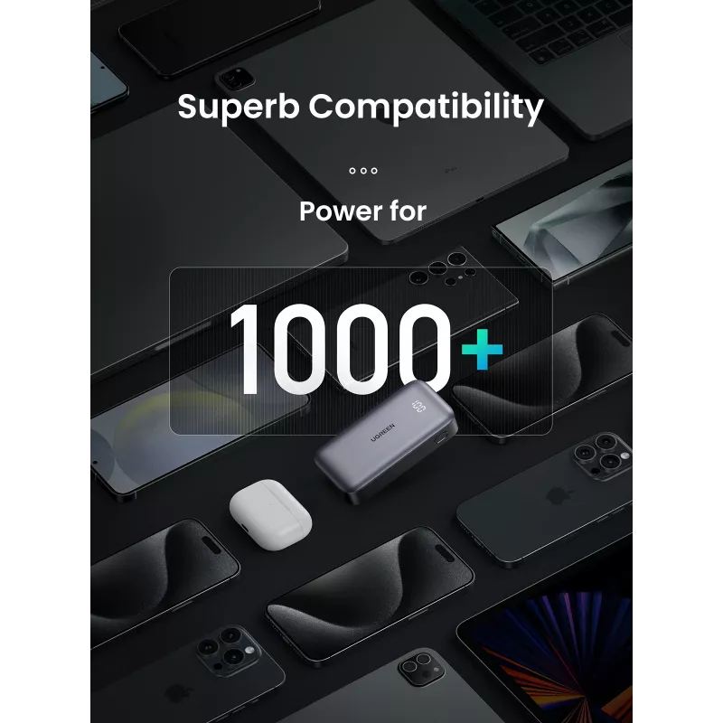Batería portátil Ugreen 10000mAh Mini Quick Charging 30W