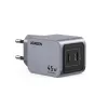 Cargador móvil Ugreen 35008 Universal Gris Carga rápida por CA para interiores