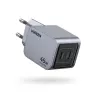 Cargador móvil Ugreen 35008 Universal Gris Carga rápida por CA para interiores