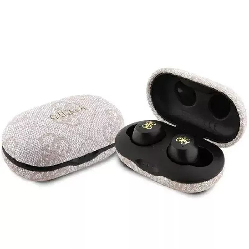 Auriculares Guess GUTWSP4EGP TWS Bluetooth + ENC Dock rosa