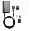 Estación de carga para vehículo eléctrico Green Cell EVGC021A2275 22000W montaje en pared gris aluminio