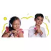 buddy phones Galaxy lila — auriculares over-ear para niños, diadema ajustable, volumen limitado