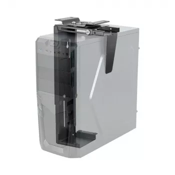 Soporte de CPU Techly ICA-CS 66 soporte de CPU bajo escritorio negro