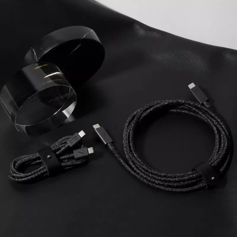 Cable native union Belt USB-C a USB-C 1,2 m negro