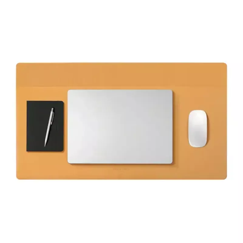 Alfombrilla de escritorio para ratón Native Union DESK-MAT-BLKKFT 650×360 mm poliéster poliuretano base antideslizante negro naranja