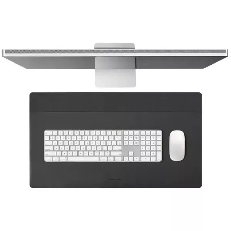 Alfombrilla de escritorio para ratón Native Union DESK-MAT-BLKKFT 650×360 mm poliéster poliuretano base antideslizante negro naranja