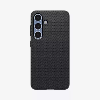 Funda Spigen Galaxy S25 Liquid Air negro mate monocromático