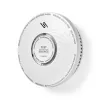 Nedis DTCTCS10WT Detector combinado de humo y monóxido de carbono, blanco