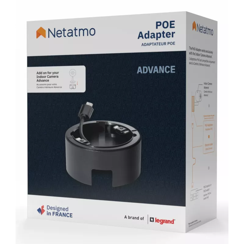 Netatmo NPC-POE-B accesorio para cámara de seguridad adaptador PoE