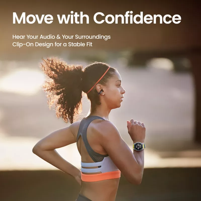 Auriculares Amazfit Up Inalámbricos In-Ear llamadas/música USB Type-C Bluetooth Negro