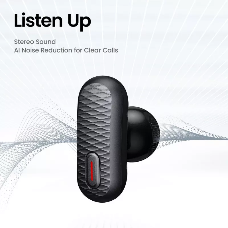Auriculares Amazfit Up Inalámbricos In-Ear llamadas/música USB Type-C Bluetooth Negro