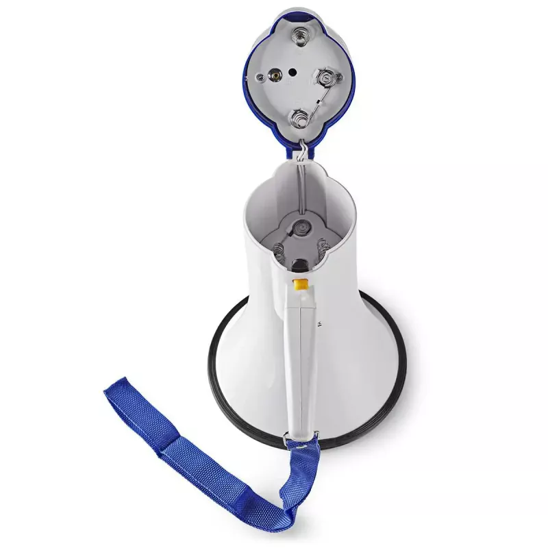 Megáfono Nedis MEPH150WT Blanco Azul 15 W 150 m de alcance