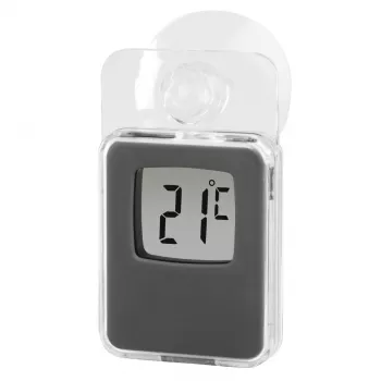 Hama 00186397 termómetro ambiente Termómetro ambiente electrónico Interior/Exterior Gris